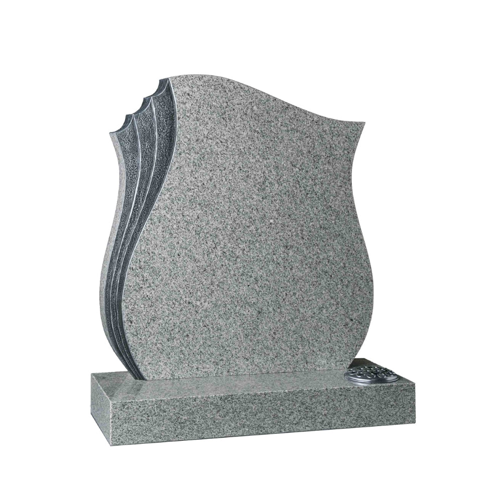 Headstone With Hand Carved Rebates