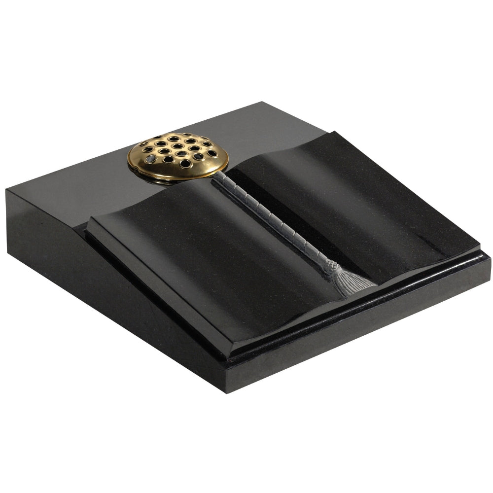 Book With Cord Tassel Tablet And Vase