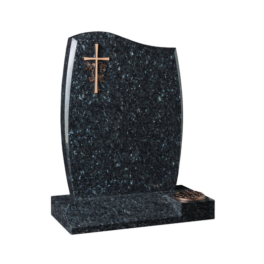 Half ogee with rounded edges memorial